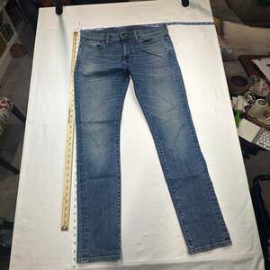 Abercrombie & Fitch Slim Straight Blue Stretch Jeans 32x32